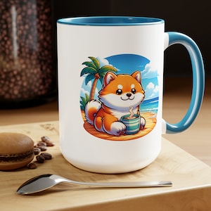 Caneca Shiba, 15 onças