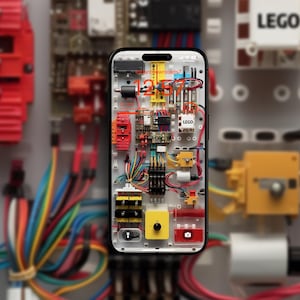 Electronics iPhone Circuit Board Concept iPhone Wallpaper | Mobile Phone Wallpaper | iOS LockScreen Wallpaper | Cellphone Wallpaper | 262