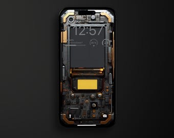 Industrial Electronic Sci-Fi Device iPhone Wallpaper | Mobile Phone Wallpaper | iOS LockScreen Wallpaper | Cellphone Wallpaper | 240