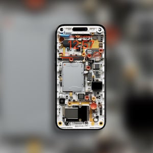 Electronics iPhone Circuit Board Concept iPhone Wallpaper | Mobile Phone Wallpaper | iOS LockScreen Wallpaper | Cellphone Wallpaper | 261