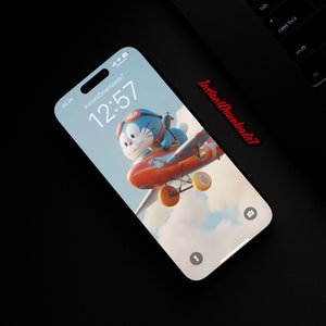 Doraemon iPhone Wallpaper | LockScreen Wallpaper | Mobile Phone Wallpaper | iOS LockScreen Wallpaper | Cellphone Wallpaper | 19
