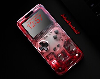 GameBoy iPhone Wallpaper iPhone Wallpaper | LockScreen Wallpaper | iOS LockScreen Wallpaper | Cellphone Wallpaper | Transparent | 50