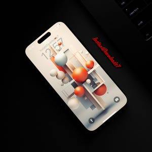 3D Abstract iPhone Wallpaper | LockScreen Wallpaper | Mobile Phone Wallpaper | iOS LockScreen Wallpaper | Cellphone Wallpaper | 134