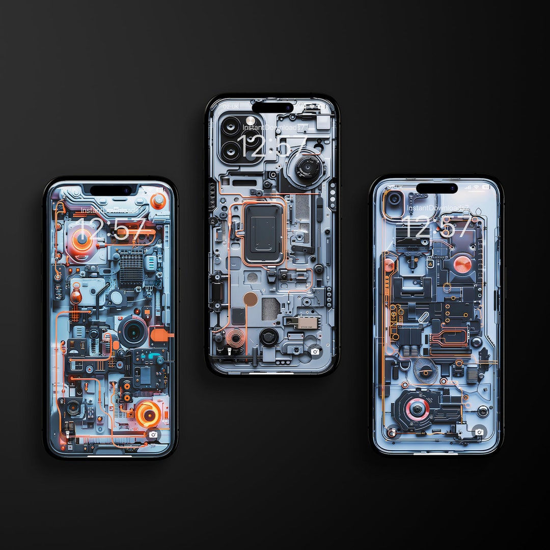 3x iPhone Internal Structure iPhone Wallpaper | Lockscreen | Mobile ...
