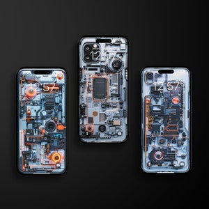 3x iPhone Internal Structure iPhone Wallpaper | LockScreen | Mobile Phone Wallpaper | iOS LockScreen Wallpaper | Cellphone Wallpaper | 109