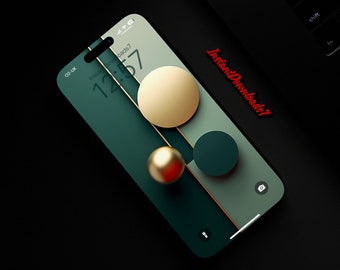 3D Abstrakt Geometrische iPhone LockScreen Wallpaper | Handy-Tapeten | iOS LockScreen Hintergrundbild | Handy-Tapeten | 125