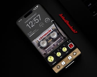 Retro Tape Player iPhone Wallpaper | Handy-Tapeten | iOS LockScreen Hintergrundbild | Handy-Tapeten | 149