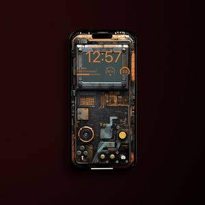 GameBoy Industrial Console iPhone Wallpaper | Mobile Phone Wallpaper | iOS LockScreen Wallpaper | Cellphone Wallpaper | 238