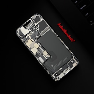 iPhone 15 Pro Real Internal Structure iPhone Wallpaper | Mobile Phone Wallpaper | iOS LockScreen Wallpaper | Cellphone Wallpaper | 197