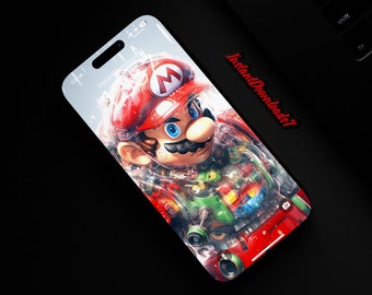 Super Mario iPhone Hintergrund | LockScreen Hintergrund | Handy-Tapeten | iOS LockScreen Hintergrundbild | Handy-Tapeten | 85