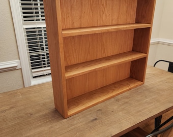 Handmade Cherry Wood Display Cabinet/Bookcase