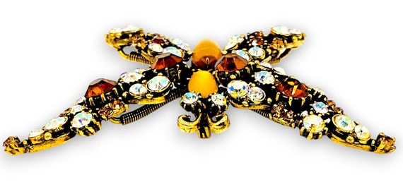 Vintage Florenza Trembler Articulated Butterfly - image 7