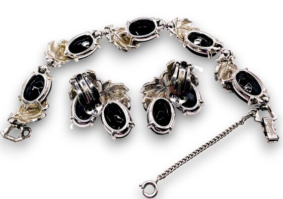 Elsa Schiaparelli Signed Bracelet and Earrings Se… - image 3