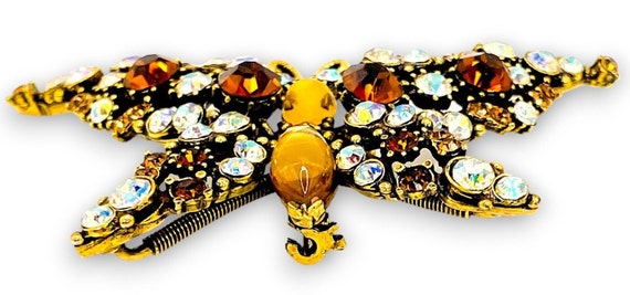 Vintage Florenza Trembler Articulated Butterfly - image 5