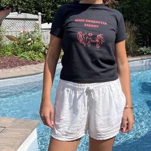 Main Character Energy - Baby Tee