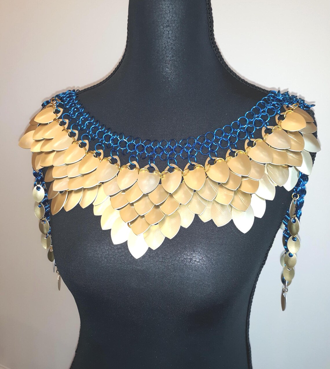 Brizo Scalemail Breastplate Scalemail Necklace Dragon Scale Breastplate 