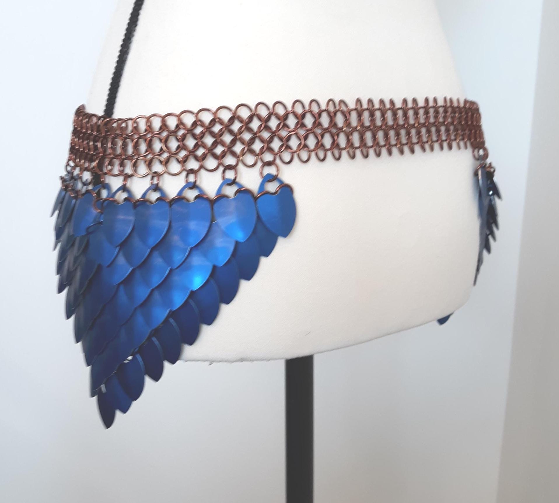 Half Nyx Scalemail Hip Armor Chainmail Hip Armor Dragon Scale Armor ...