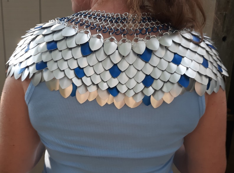Mantel Chainmail Shoulder Armor Scalemail Shoulder Armor Mail Armor ...