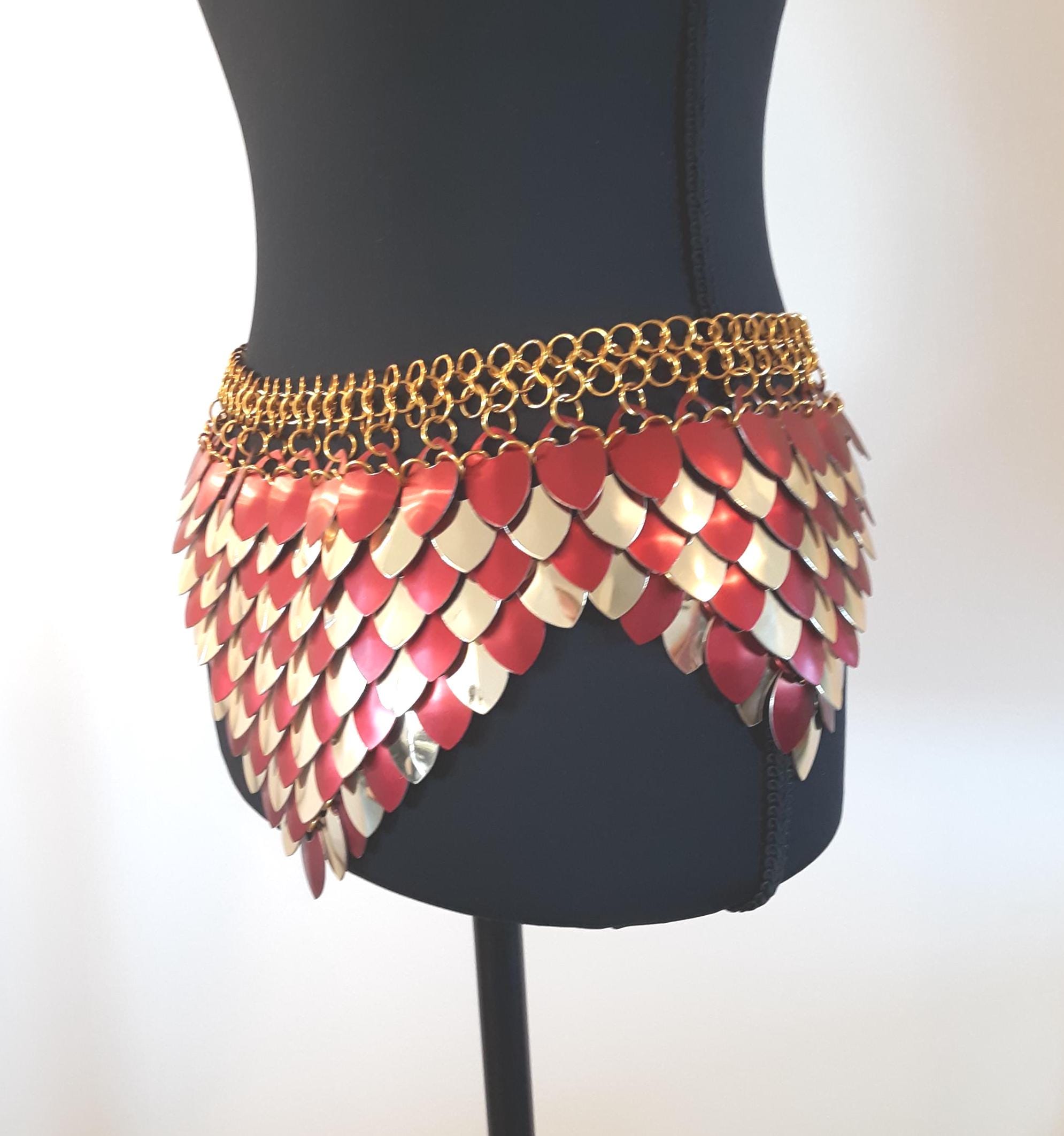 Nyx Scalemail Hip Armor Chainmail Hip Armor Chainmail Loincloth ...
