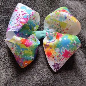 Multi color diamond bow