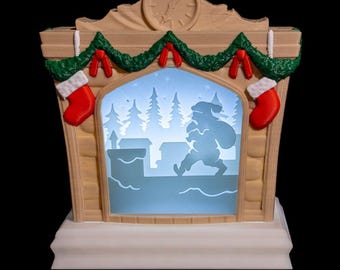 Cozy Fireplace Decor Light