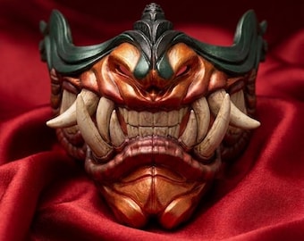 Samurai Mask: 3D Printed Cosplay Mask