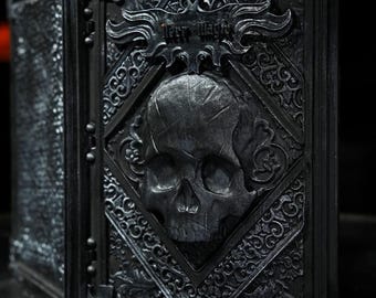 Custom Dark Notebook Cover