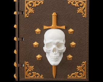 Slayer’s Codex - Dice Box & Tray,  DND Table Top, Dungeons and Dragons Accessories