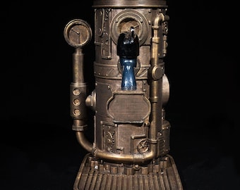 Steampunk Bottle Dispenser