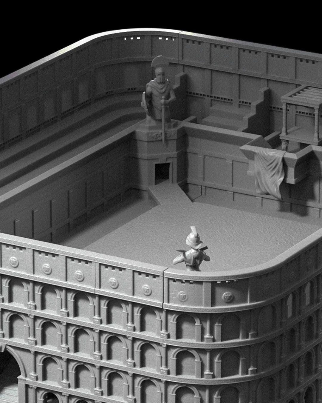 Colosseum - D&D, Dungeons and Dragons, Pathfinder, TTRPG, Tabletop