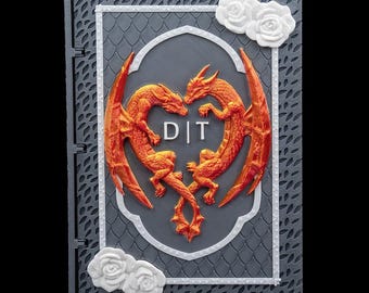 Draconic Love Custom Scrapbook