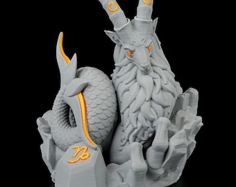 Capricorn Zodiac Statue