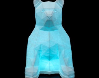 Low Poly Bear Table Lamp
