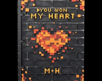 8-Bit of Love Custom Scrapbook