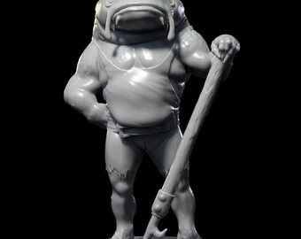 A Tale From the Deep - Kuo-toa 03 - Miniature