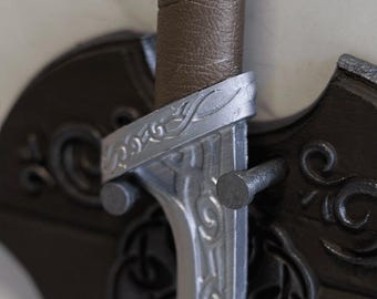 3D Printed Elven Sword: Fantasy Roleplay Prop (Assembly Required)
