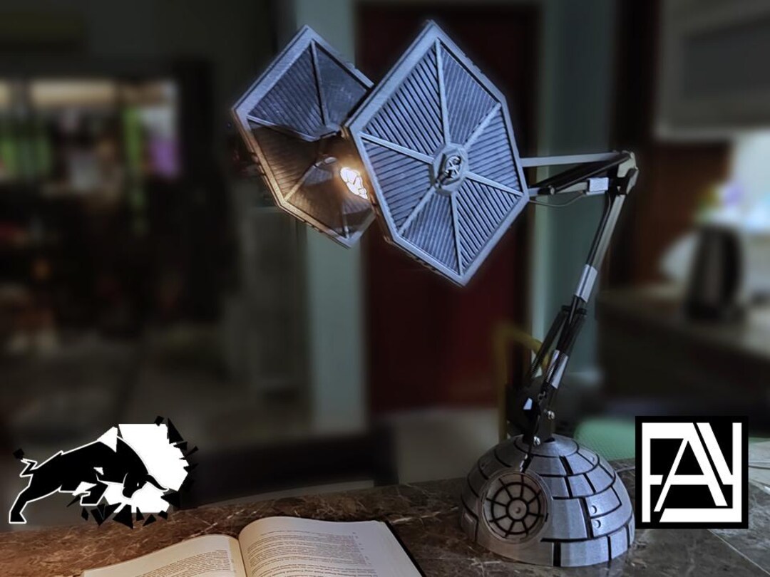 Tie Fighter Desk Lamp Kit - Etsy
