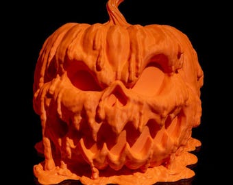 3D Printed Carved Pumpkin