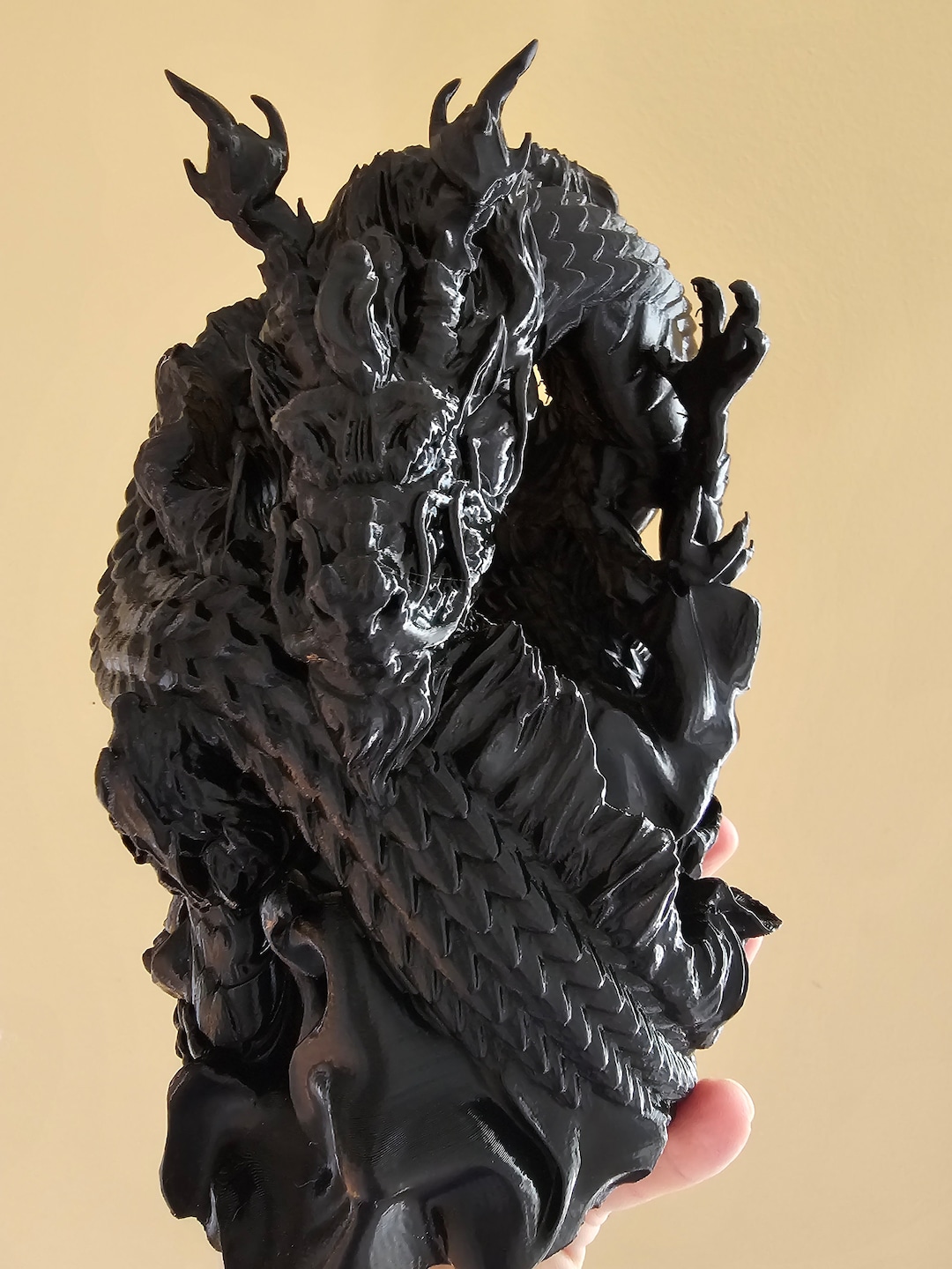 Chinese Dragon Wine Bottle Holder Etsy