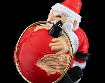 Naughty Claus Christmas Ornament