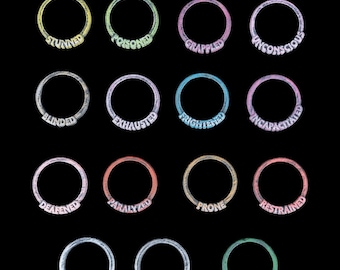 Condition Rings - Miniature - Set of 16