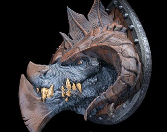 Titan Dragon Trophy - Ready for paint