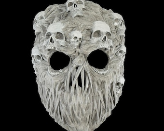 Ghoul Face Halloween Mask