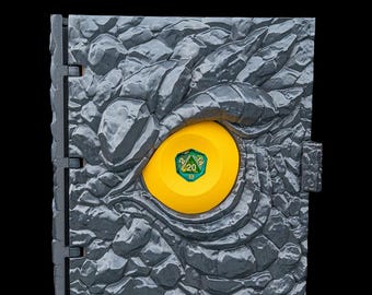Eye Roll - Dice Box & Tray,  DND Table Top, Dungeons and Dragons Accessories