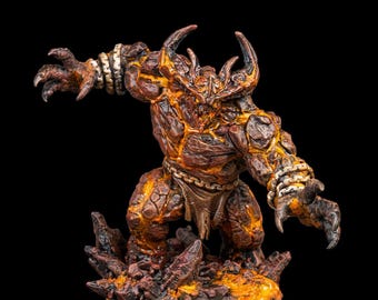 Rise of the Forged - Magma Golem - Miniature