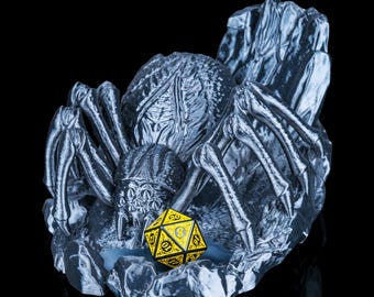 The Webspinner - DND Table top Accessories, Dungeons and Dragons, Monster Dice Tower