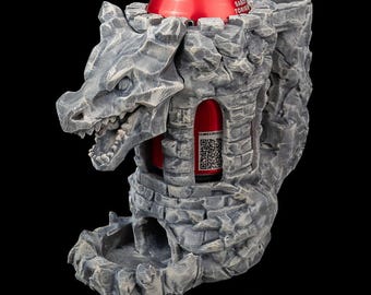 Dragon's Fortress Can Holder & Dice Tower