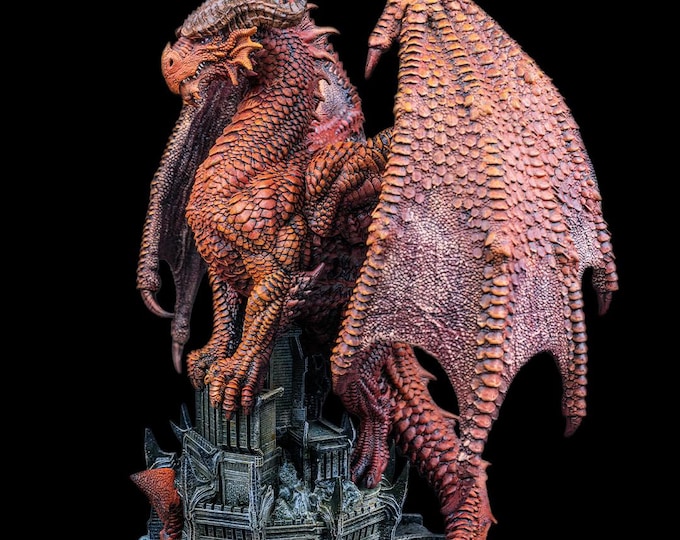 Featured listing image: Dragon's Vault - Arnya, The Ember Wing - Miniature