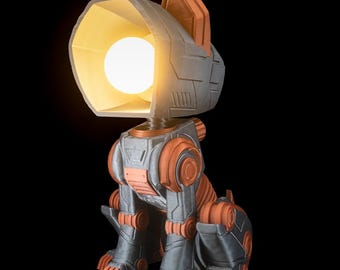 Mecha Dog - Table Lamp