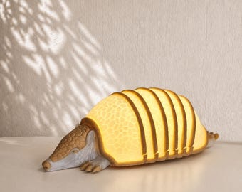 Armadillo Lamp with RGB Lighting